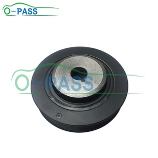 OPASS Crankshaft Pulley For Rover 2.5 V6 Engine 75 MG ZS ZT 400 45 MG7 &amp;amp; Land Rover Freelander &amp;amp; ROEWE 750 LHG00