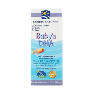 Nordic Naturals, Baby’s DHA with Vitamin D3 1,050 mg 2 fl oz (60 ml)