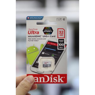 ✅เมม 32-64-128GB ยี่ห้อ SANDISK แท้ คลาส10 ใส่กล้องหน้ารถ,กล้องวงจรปิด,โทรศัพท์มือถือ