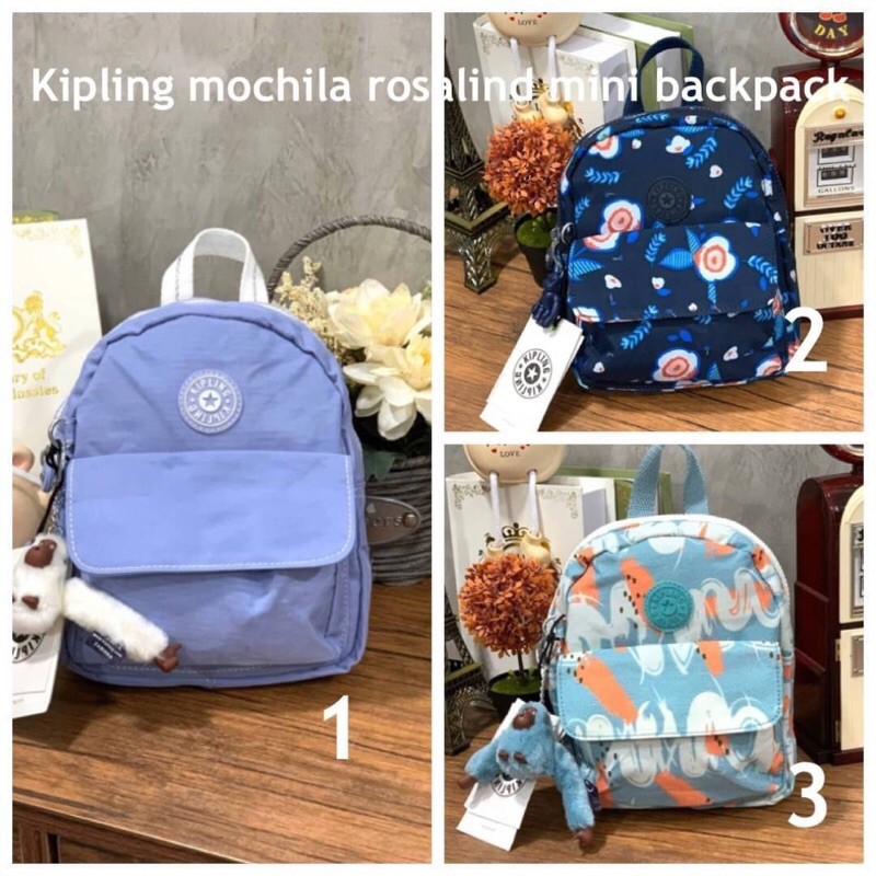 💕Kipling mochila rosalind mini backpack