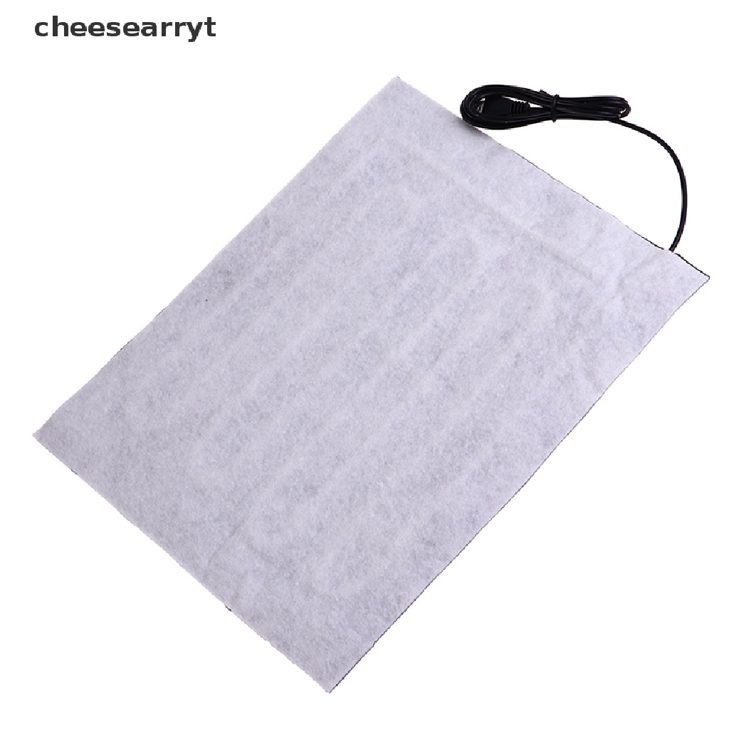 Chee 24x30cm 5V USB Pet Warmer Heating Pad Electric Heater Pad Winter