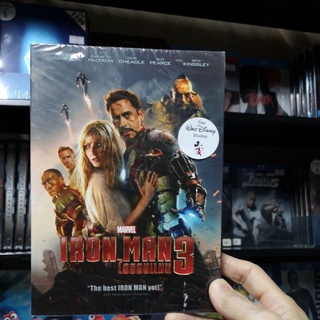 DVD ปกสวม : Iron man 3 (2013) ไอรอนแมน 3 " Robert Downey Jr., Gwyneth Paltrow, Don Cheadle " Marvel Studios