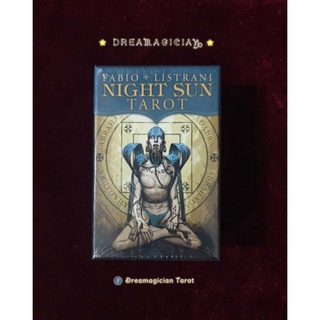 Night Sun Tarot ขนาดมินิ ไพ่ยิปซีแท้ลดราคา ไพ่ยิปซี ไพ่ทาโร่ต์ ไพ่ออราเคิล Tarot Oracle Card Deck