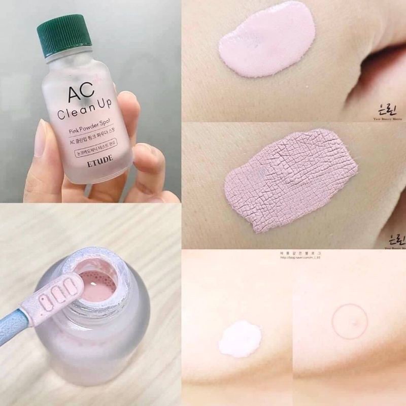 Etude AC Clean Up Pink Powder Spot 15 ml