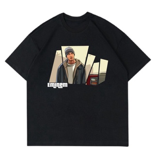 T-shirt  เสื้อยืด | ขนาดใหญ่ | Eminem | Gta SAN ANDREAS | Grand THEF ยานยนต์ | เสื้อยืด เสื้อผ้า | เสื้อยืด BOOTLEG | เส