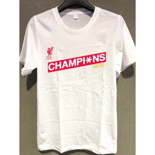 เสื้อยืด LIVERPOOL ผ้าCotton 100% LIVERPOOL CHAMPIONS 19/20