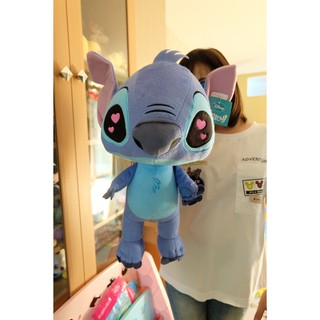 ตุ๊กตา สติช stich ท่ายืนตาหัวใจ 12นิ้ว 16 นิ้ว ลิขสิทธิ์แท้งานห้าง100% มีบริการเก็บเงินปลายทาง