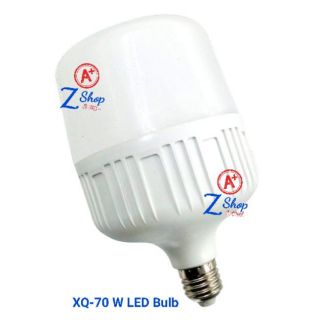 หลอดไฟ XQ-70W LED Bulb ตกไม่แตก ขั้วเกลียว E27 สว่างมาก ประหยัดไฟ