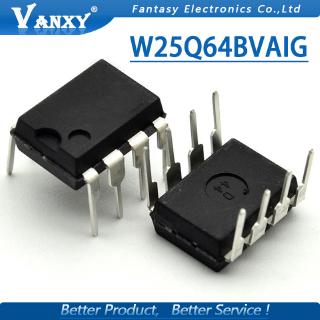 5pcs W25Q64BVAIG DIP8 25Q64BVAIG DIP 25Q64 W25Q64 DIP-8