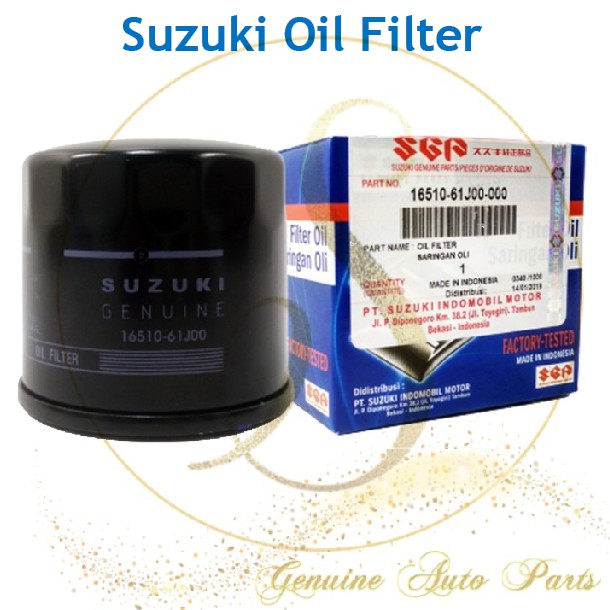 กรองน้ํามันเครื่อง SUZUKI Suzuki Swift APV ERV SX4 Alto กรองน้ํามัน 16510-61J00