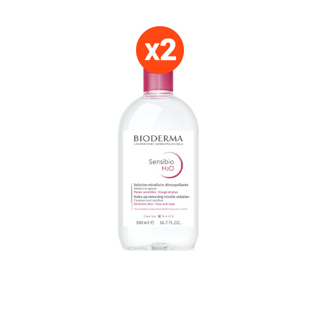 Bioderma Sensibio H2O 500 ml. x 2 คลีนซิ่งแพ็คคู่สุดคุ้ม