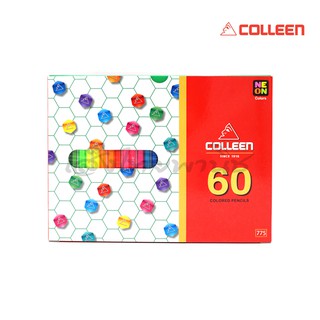 สีไม้ 60 สี ด้ามยาว คอลลีน Colleen