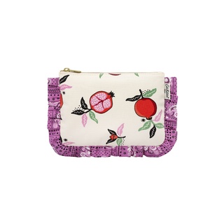 Cath Kidston The Frilly Pouch Pomegranate Cream