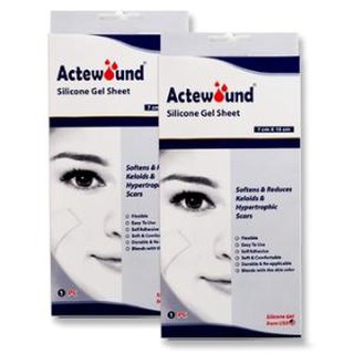 Actewound Silicone Gel Sheet 7*15cm. 1แผ่น