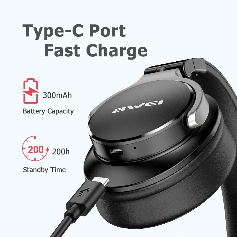 🎧 หูฟังไร้สายบลูทูธ Awei A710BL ขั้นเทพ เสียงสเตอริโออย่างแท้จริง