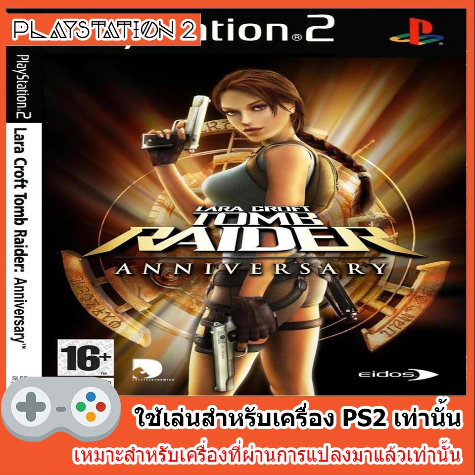 แผ่นเกมส์ PS2 - Lara Croft Tomb Raider - Anniversary (USA)