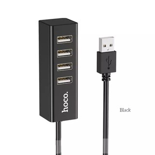 Hoco HB1 Ports HUB อุปกรณ์เพิ่มช่อง USB USB hub “HB1” USB-A to four ports USB 2.0 charging and data sync