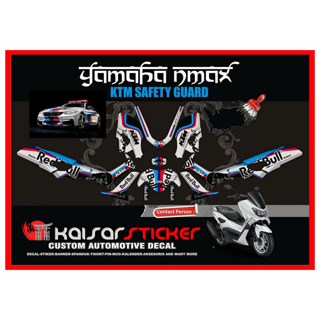 สติ๊กเกอร์เต็มตัว Yamaha N Max MW CONCEPT
