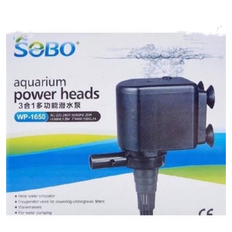 SOBO ปั๊มน้ำตู้ปลา บ่อปลา รุ่น WP1650