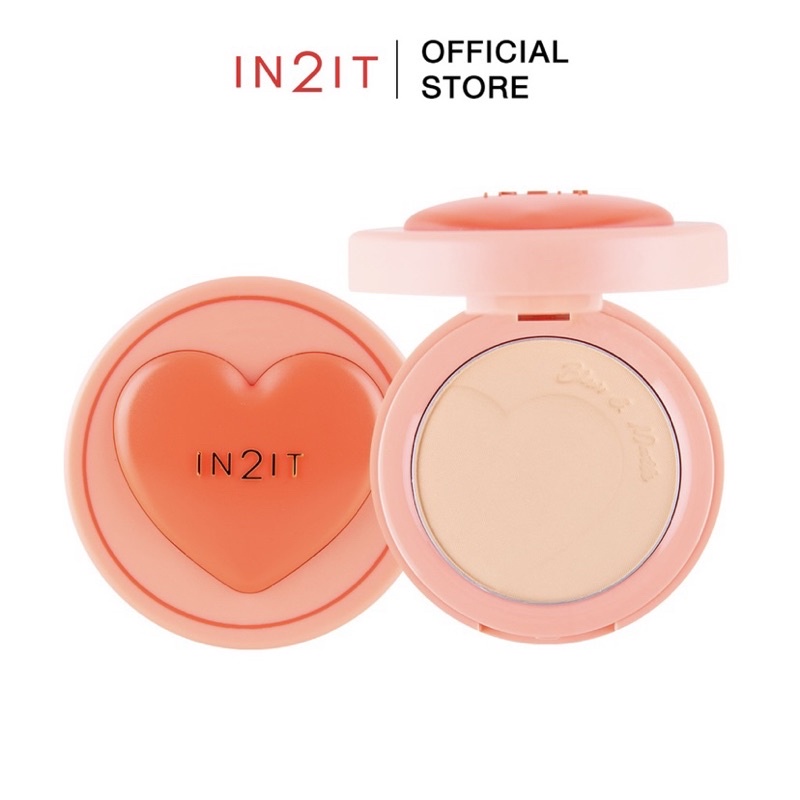 (พร้อมส่ง✅)IN2IT Blur&Matte Pressed Powder Spf20 BPP แป้งพัฟ แป้งเบลอผิว แป้งพัฟเบลอผิว