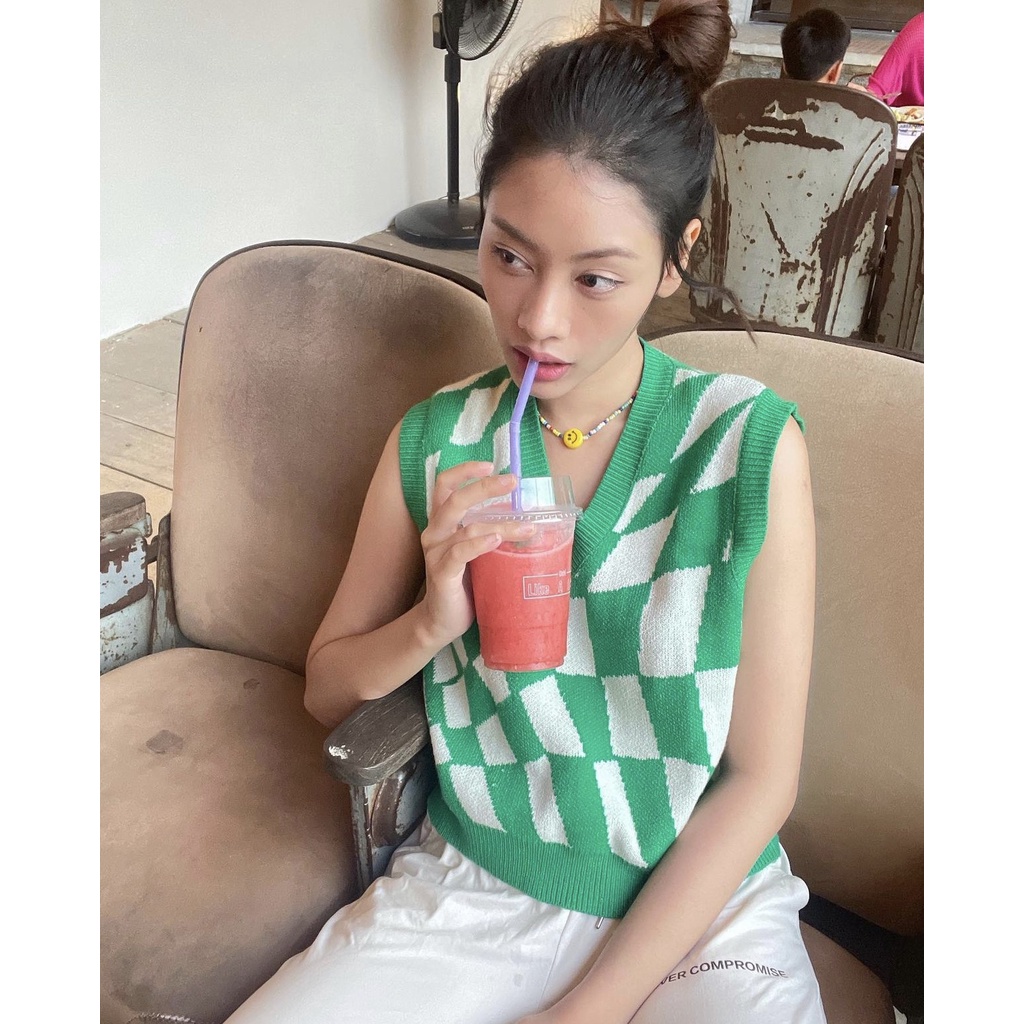 TERRY VEST เสื้อไหมพรม 💚