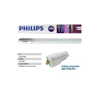 ## ขายเป็นแพค แพคละ 10 หลอด ## Philips EcoFit LED  T8 18(36W) 1200mm. (Day light )