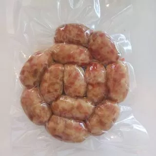ไส้กรอกอีสาน ตรายิ่งเจริญ ขนาด500กรัม100บาท