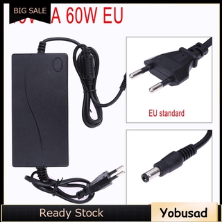 ❂YS❂ 60W AC to DC 15V 4A Power Supply Adapter Short Circuit Overload Protection