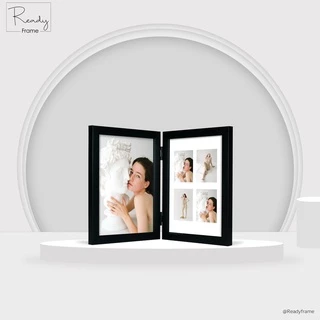 ReadyFrame I กรอบรูปคู่บานพับ ขนาด4x6นิ้ว กรอบรูปมินิมอลตกแต่งบ้าน Duo Photo Frame Size 4x6 Inch