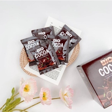 Bio Cocoa Mix ไบโอโกโก้ มิกซ์ ดีท็อกซ์ 1 กล่อง (12 ซอง)ลดน้ำหนัก คุมหิวสินค้าใหม่พร้อมส่ง++++