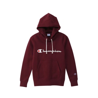 CHAMPION เสื้อฮู้ดดี้ รุ่น CHAMPION HOODED SWEATSHIRT-WOMAN-BURGUNDY CW-Q103-109