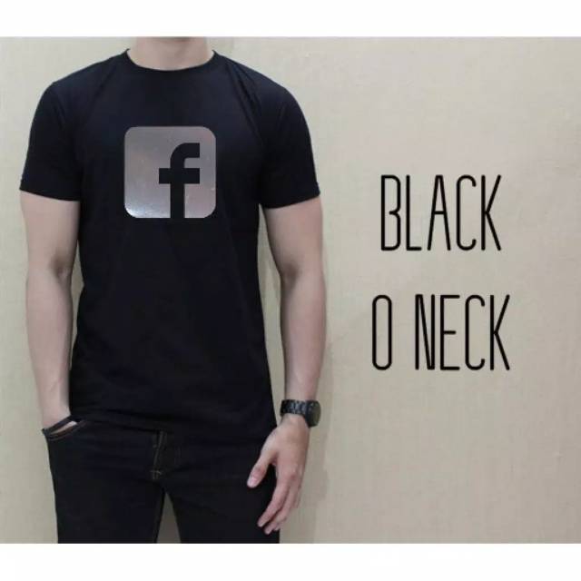 เสื้อยืด O-NECK พร้อมแว่นตาฟอยล์ FACEBOOK PICTURE