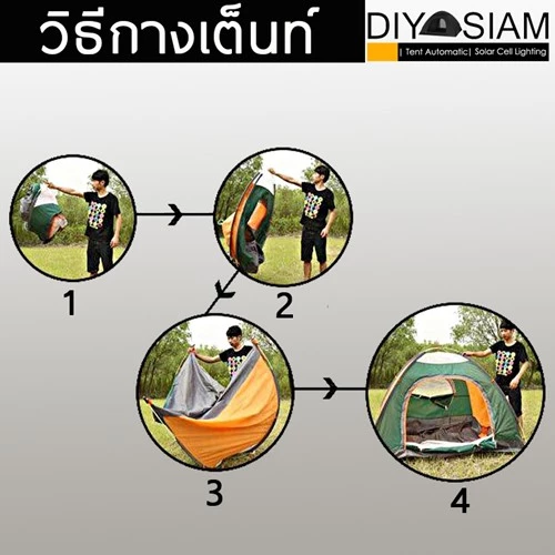 เต็นท์นอนแบบกางอัตโนมัติ ขนาด 1-2 คน thumbnail 5