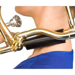 Protec Padded Leather Neck Guard For Trigger Trombones แผ่นหนังกันคอ สำหรับทริกเกอร์ทรอมโบน