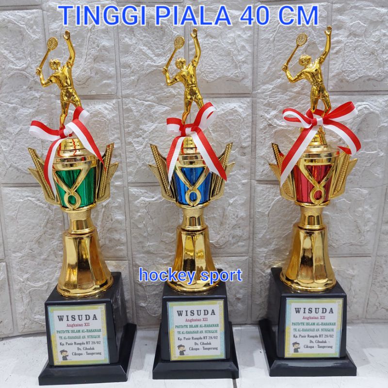 ถ้วยรางวัลแบดมินตัน บรรจุ 1 ชิ้น (B.17)