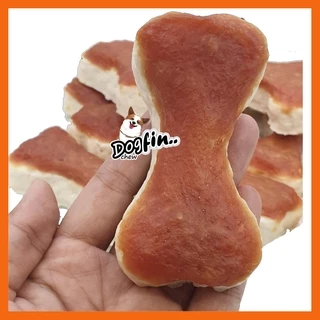 Dogfin ครั้นชี่รูปกระดูกหน้าไก่ 8 ชิ้น (CKB06) ถุงซิปล็อค!!!