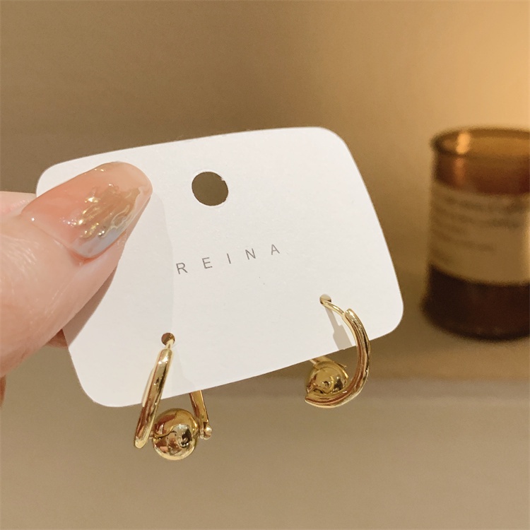 ✨Susan ต่างหูโลหะ เงินสเตอร์ลิง เข้ากับทุกการแต่งกาย สไตล์เกาหลี 2022 - รูปที่ 6