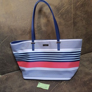 Kate Spade แท้ มือสอง Cedar Street tote fabric multicolor: used