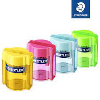 กบเหลาดินสอ 2 ช่อง STAEDTLER รุ่น Tub Sharpener 513 006 คละสี