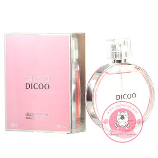 น้ำหอม DICOO DICOO 100ml กล่องซีล กลิ่นเทียบ Chanel ชมพู