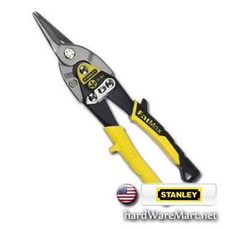 กรรไกรตัดแผ่นโลหะ 10" ตัดตรง STANLEY 14-563 cutting snips FatMax  สแตนเลย์