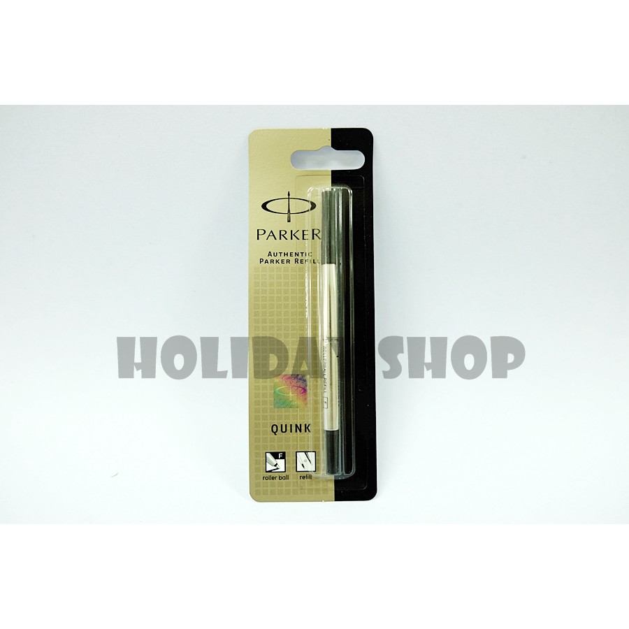[แจกโค้ดลด]**มีโค้ดลดพิเศษ**ไส้ปากกา Parker Roller ball หมึกซึม สีดำ หัวเล็ก 0.5mm ***ของแท้***