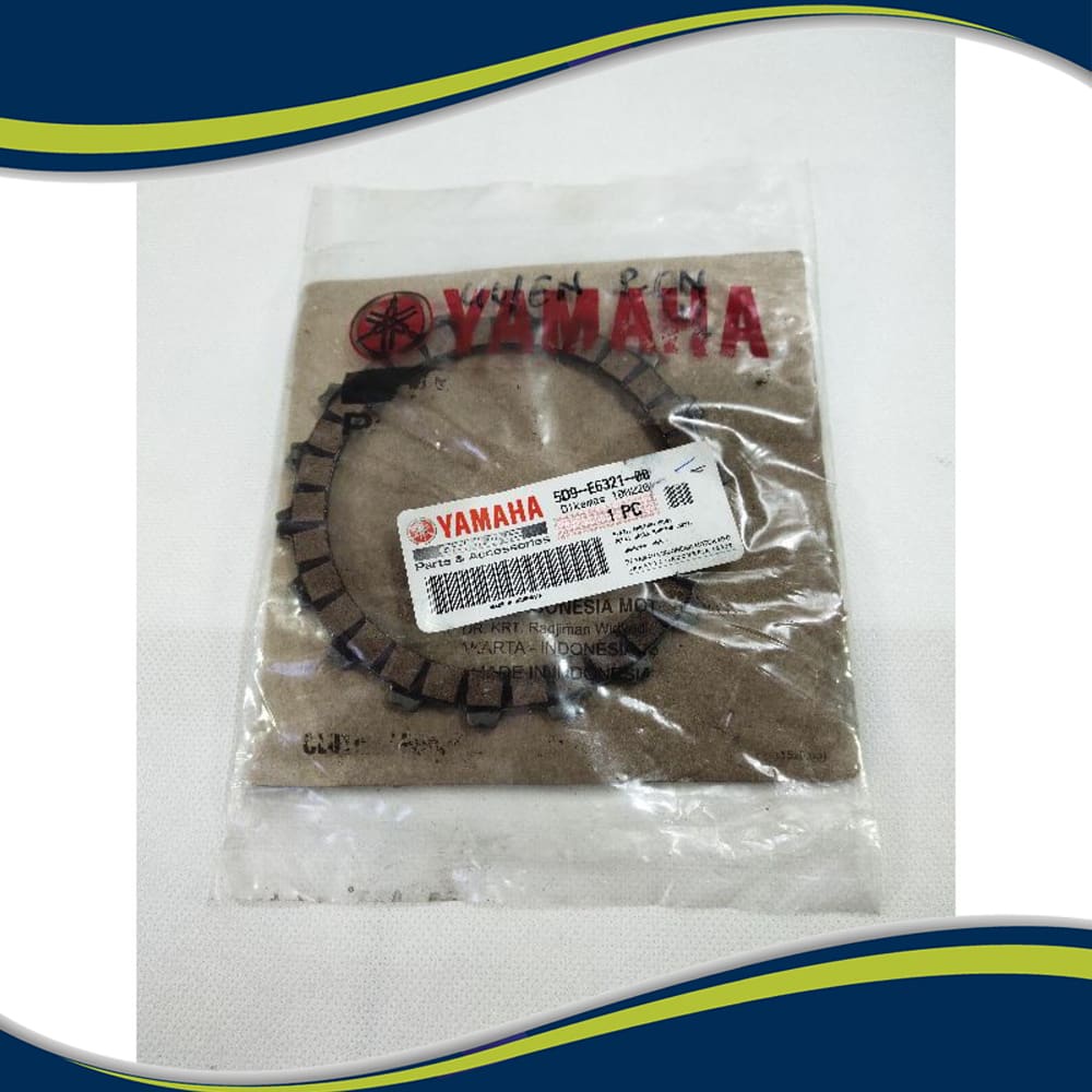 Yamaha Vega ZR 2010 และด้านล่างแผ่นแรงเสียดทานซับคลัตช์ - Jupiter Z 115 cc original 5D9-E6321-00 - T