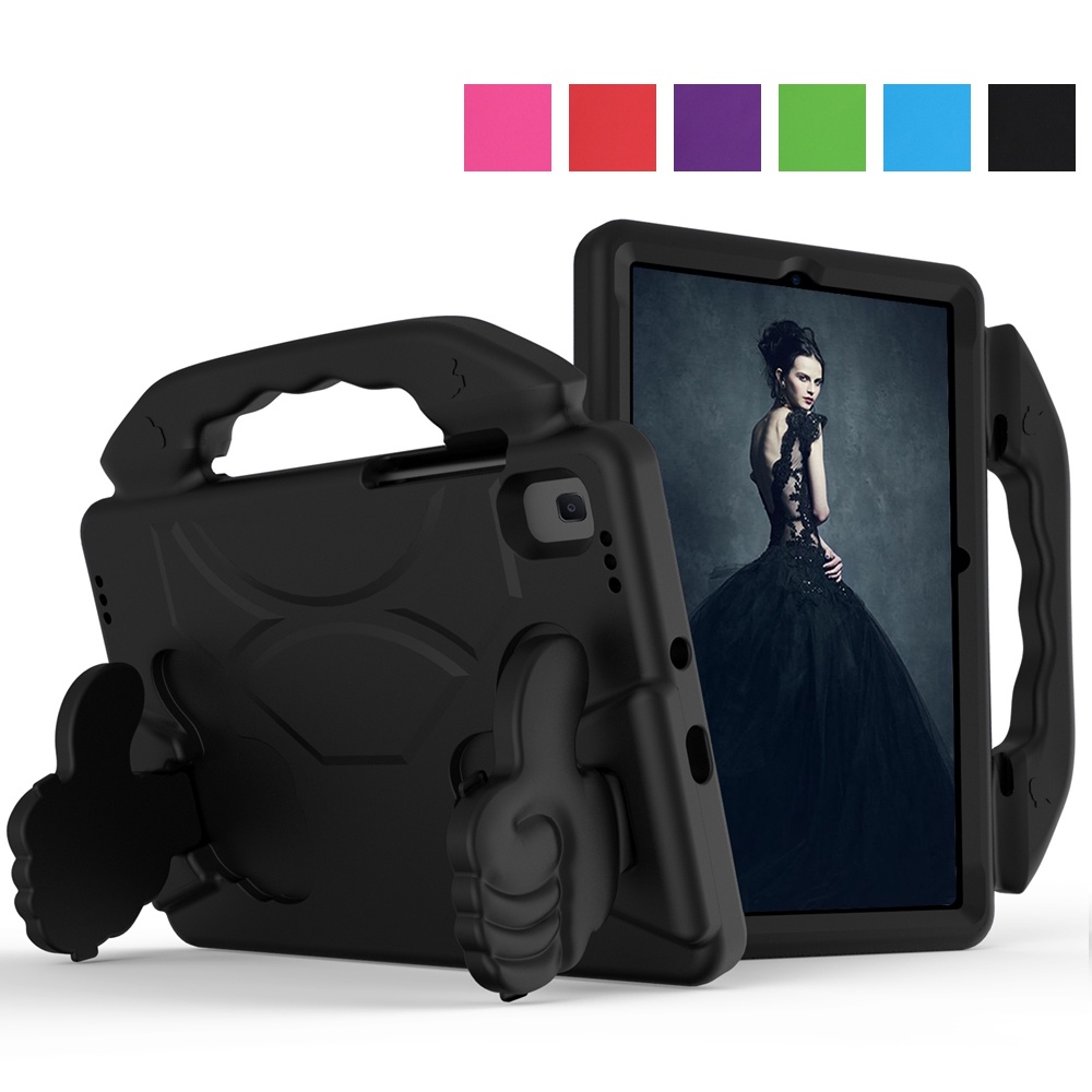 สําหรับ Samsung Galaxy Tab S6 10.5 นิ้ว 2019 SM-T860 SM-T865 T860 T865 กรณีเด็กปลอดภัย EVA กันกระแทกขาตั้งแท็บเล็ตฝาครอบปลอก