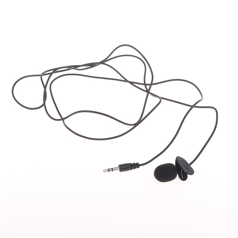 ไมโครโฟน2m Long Wired Handsfree Stereo Jack Mini Car Microphone