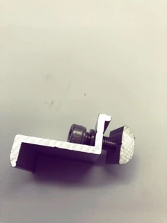 End Clamp 30,35mm. ยึดริมแผง ใช้ยึดปิดท้ายแผงโซล่าเซลส์
