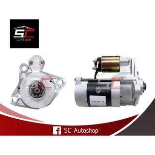 STARTER MITSUBISHI CANTER 4DR5 ไดสตาร์ท มิตซูบิชิ แคนเตอร์ 4DR5 3 หู 9T 24V 3.2KW สินค้าใหม่ รับประกันโดย SC Autoshop