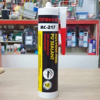 กาว PU พียู ซีแลนซ์ Sealant อุดรอยแตก รอยร้าว รอยห่าง ทาสีทับได้ สีขาว ดำ เทา ขนาด 300 ml. xtraseal