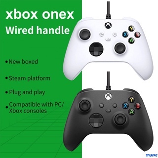 Gamepads Xbox Series X/หนึ่งจอยสติ๊กควบคุมสำหรับเกมวิดีโอคอนโซลคำนำหน้าควบคุม TR