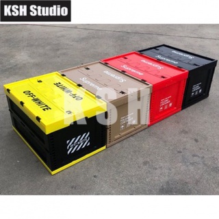 Supreme กล่องเก็บของ Supreme storage MMJ box Japanese-style car folding box car trunk storage box outdoor camping box